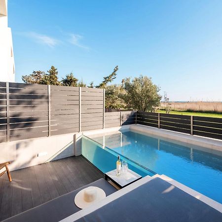 Serene Villas Halkidiki - Cfront Private Pool Nea Iraklia Ngoại thất bức ảnh
